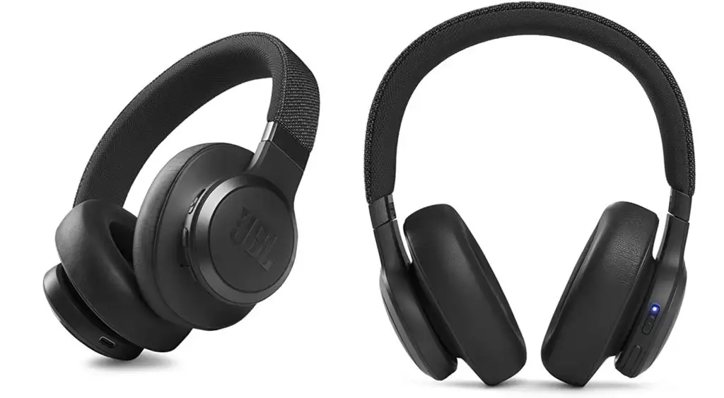 Front and side angle views of the JBL Live 660NC